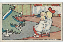 Enfants Au Sapin Carte Finlandaise - Andere & Zonder Classificatie