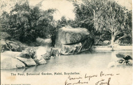 Seychelles Botanical Garden Pool 1910 Photo Ohashi - Seychellen