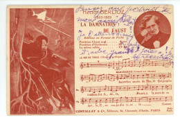 Musicien HECTOR BERLIOZ La Damnation De Faust Partition De Musique Costallat & Co éditeurs 60 Chaussée D'Antin PARIS - Singers & Musicians