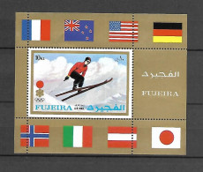 Fujeira 1972 Olympic Winter Games 1924-1972 - Posters MS MNH - Fujeira