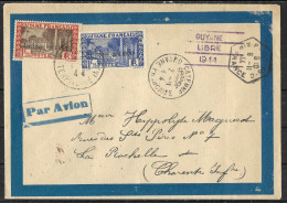 235 - FRANCE - GUYANE ININI - 1944 - LIBERATION -  COVER - SOLD AS FORGERY, FALSE, FAUX, FAKE, FALSCH - Other & Unclassified