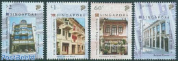 Singapore 2005 Shops 4v, Joint Issue Belgium, Mint NH, Performance Art - Various - Music - Joint Issues - Art - Archit.. - Musik