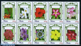 Aruba 2010 Flowers 10v [++++], Mint NH, Nature - Flowers & Plants - Autres & Non Classés