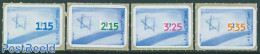 Israel 1998 Definitives 4v S-a, Mint NH, History - Flags - Nuovi (con Tab)