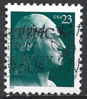 United States 2001. Scott #3467 (U) George Washington - Used Stamps
