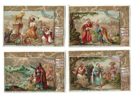 S 159, Liebig 6 Cards, Histoire Biblique 3° (ref B2 ) - Liebig