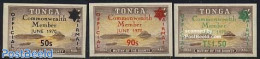 Tonga 1970 On Service, Commonwealth Membership 3v, Mint NH - Otros & Sin Clasificación