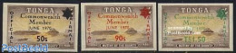 Tonga 1970 On Service, Commonwealth Membership 3v, Mint NH - Other & Unclassified