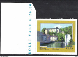 Italia 2017; Turistica : Isola Del Liri, Bordo Sinistro. - 2011-20: Mint/hinged