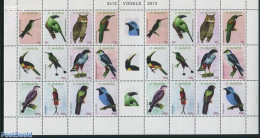 St. Maarten 2012 Birds Sheet With 2 Sets, Mint NH, Nature - Birds - Birds Of Prey - Owls - Otros & Sin Clasificación