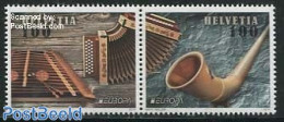 Switzerland 2014 Europa, Music Instruments 2v [:], Mint NH, History - Performance Art - Europa (cept) - Music - Musica.. - Ungebraucht