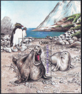 ARCTIC-ANTARCTIC, CHILE 2000 ANTARCTIC CLAIMS S/S, ELEPHANT SEAL** - Otros & Sin Clasificación