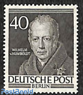 Germany, Berlin 1952 40pf, Stamp Out Of Set, Mint NH, Art - Authors - Unused Stamps