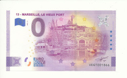 Billet Touristique 0 Euro - 13 - MARSEILLE, LE VIEUX PORT - UEGT - 2021-11 - N° 1866 - Autres & Non Classés