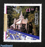 Guernsey 2023 Little Chapel 1v, Mint NH, Religion - Churches, Temples, Mosques, Synagogues - Churches & Cathedrals