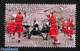 Croatia 2023 Euromed, Moreska 1v, Mint NH, Performance Art - Various - Dance & Ballet - Folklore - Danza