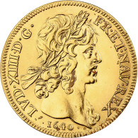 France, Louis XIII, 10 Louis D'or, 1640, Monnaie De Paris, REFRAPPE, Or, SPL - 1610-1643 Luis XIII El Justo