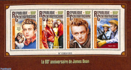 Central Africa 2016 James Dean 4v M/s, Mint NH, Performance Art - Movie Stars - Actores