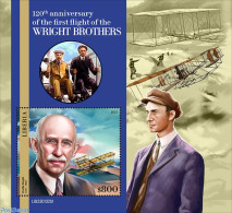 Liberia 2023 120th Anniversary Of The Wright Brothers, Mint NH, Transport - Aircraft & Aviation - Avions