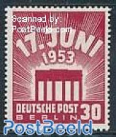 Germany, Berlin 1953 30pf, Stamp Out Of Set, Mint NH - Unused Stamps