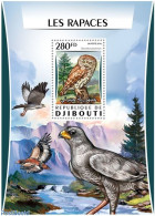 Djibouti 2016 Birds Of Prey, Mint NH, Nature - Birds Of Prey - Gibuti (1977-...)