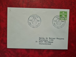 Lettre / Carte DANEMARK 1987 RANDERS FILATELISTKLUB - Brieven En Documenten
