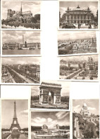 10 Photos 9cm Sur 6.5 Cm Paris Toutes Scannées - 5 - 99 Karten