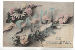 Charleval (27) : Amitiés En 1906 PF - Other & Unclassified