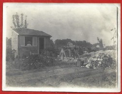 Photo Originale Brunoy (91) Parc Des Bosserons Jardin [...] Et Chambre à Coucher De M. & Mme (Rolland ?) 1907 - 2scans - Places