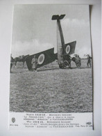 Guerre 1914-15 - Monoplan Saulnier  " Le Jeanne-d'Arc " Qui à Abattu Le Biplan Allemand "Albatros " à VAUDEMANGES Marne - Andere Kriege