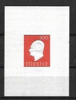 TURKEY 1959 Ataturk  MNH - Blocks & Sheetlets
