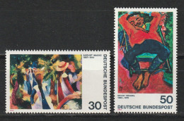 Bund Michel 816 - 817 Deutscher Expressionismus ** - Neufs