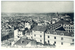 PERPIGNAN - Vue Générale Prise De L'église Saint-Jacques - Perpignan