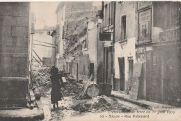 13 SALON DE PROVENCE TREMBLEMENT DE TERRE 11 Juin 1909 Rue Pamard - Salon De Provence