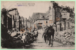 VERDUN - RUE MAZEL - GRANDE GUERRE 1914-15-16 (55) (ANIMÉE, F.M.) - Verdun