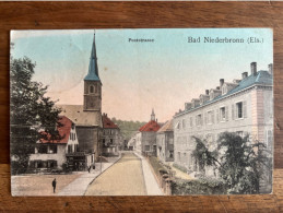 Bad Niederbronn - Poststrasse - Oblitération Ovale Train Postal - Bahnpost 05/02/1913 - Niederbronn Les Bains