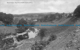 R149761 Rhayader. The Wye From Castle Hill. Photochrom - Monde