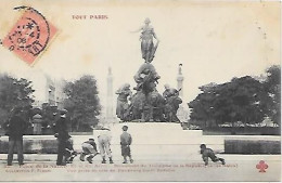 CPA Paris Place De La Nation Monument Du Triomphe De La République - Distrito: 11