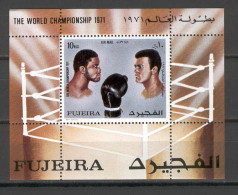 Fujeira 1971 Sports - Box - Mohamed Ali MS MNH - Fudschaira