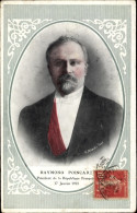 CPA Raymond Poincaré, Präsident Der Französischen Republik - Other & Unclassified