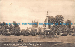 R149799 Hereford Cathedral From Castle Green. Frith - Monde