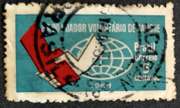 Bresil Brasil Brazil 1968 Médecine Donneur De Sang Yvert 878 O Used - Medizin