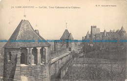 R149923 Carcassonne. La Cite. Tour Cahuzau Et Le Chateau. B. F. Chalon. No 72 - Monde