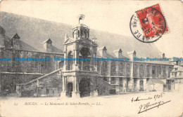 R149940 Rouen. Le Monument De Saint Romain. LL. No 24. 1908 - Monde