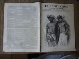 L'Illustration Septembre 1880 Annexion De Tahiti Mont Maio Costumes Chemin De Fer Thonon à Bellegarde Pain D'Epice - Zeitschriften - Vor 1900