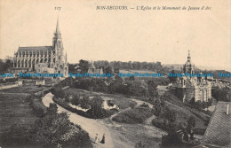 R149944 Bon Secours. L Eglise Et Le Monument De Jeanne D Arc - Monde