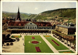 CPA Bad Dürkheim In Der Pfalz, Gesamtansicht, Kirchturm, Garten - Autres & Non Classés