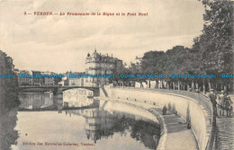R149976 Verdun. La Promenade De La Digue Et Le Pont Neuf. No 6 - Monde