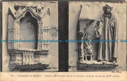 R149978 Cathedrale De Reims. Figures Du Portail Sud De La Facade. ND. No 235 - Monde