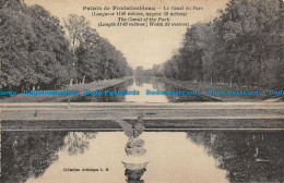 R149993 Palais De Fontainebleau. Le Canal Du Parc. Menard - World
